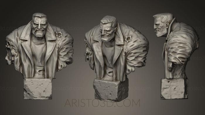 Busts of heroes and monsters (BUSTH_0281) 3D model for CNC machine